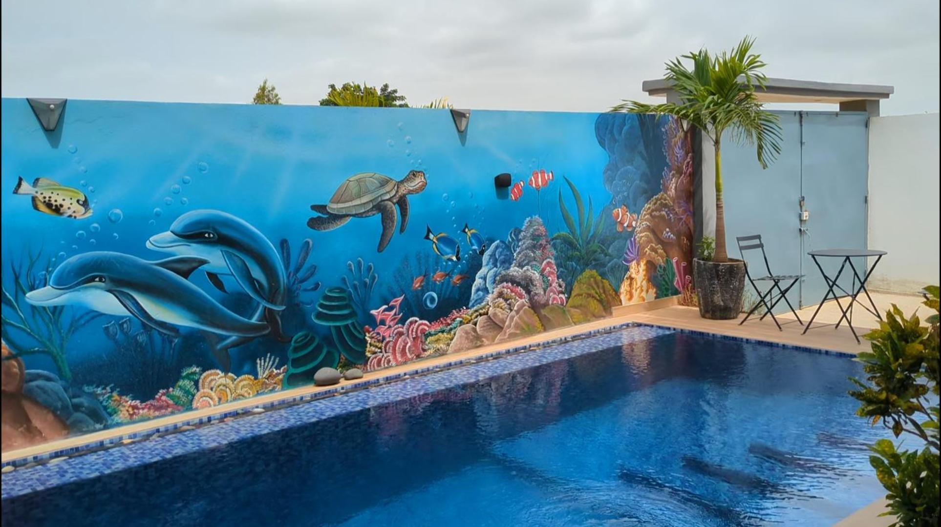 Villa Hawa, Decor Unique & Piscine Somone Ngoại thất bức ảnh